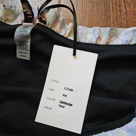 NWT Unique Vintage 1960s Kaleidoscope Swim Bottoms - Picture 5 of 8